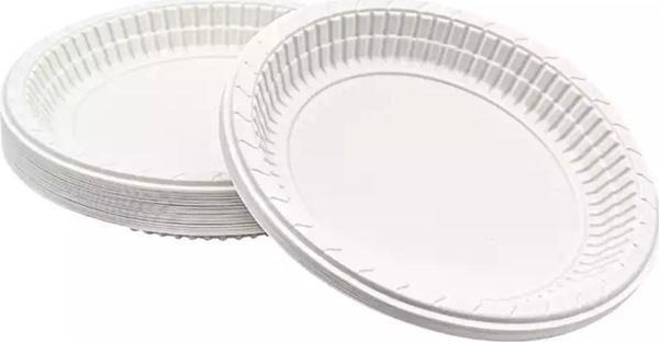 Yok Yok Ambalaj Plastik Tabak Büyük Boy 100 Adet - Image 1