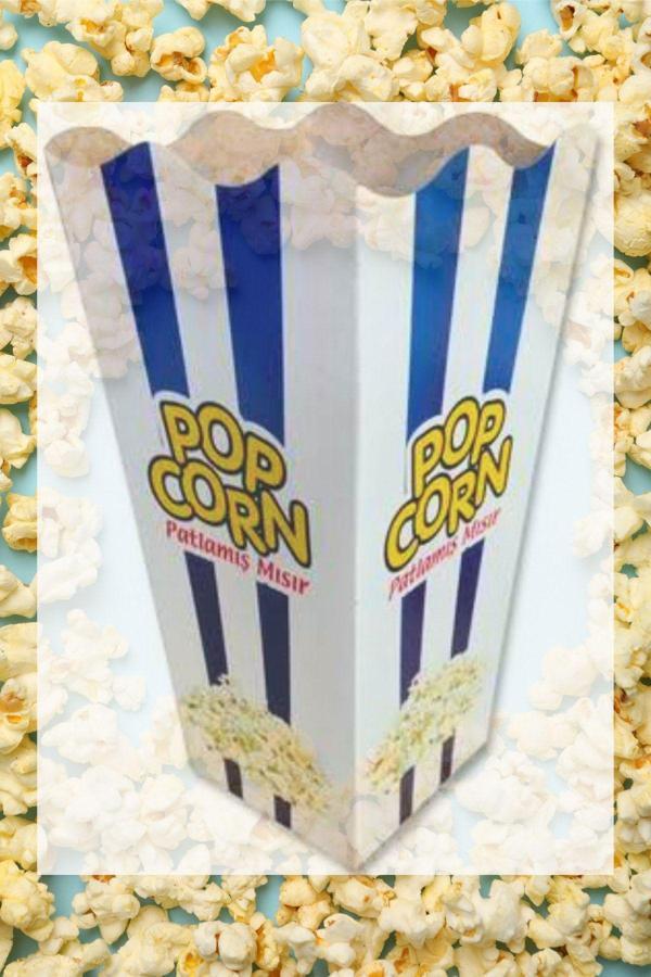 Yok Yok Ambalaj Pop Corn Kutusu Küçük Boy 50 Adet - Image 1
