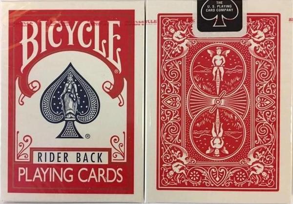 Bicycle Standart Index Kırmızı Rider Back Oyun Kağıdı Kartı iskambil Kartları - Image 1