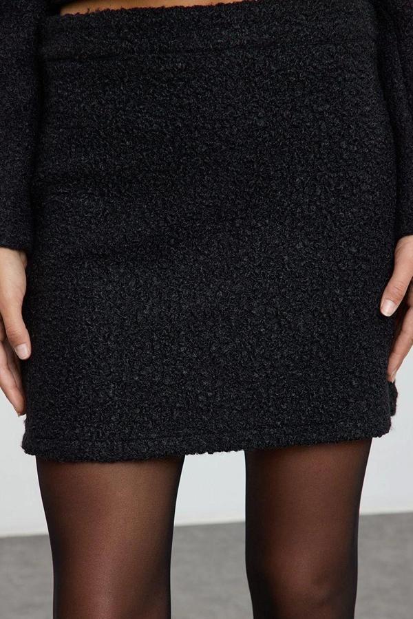 Modern Tarz Astarsız Dokuma Mini Boy Buklet Kumaş Mini Boy Dokuma Etek - Image 1