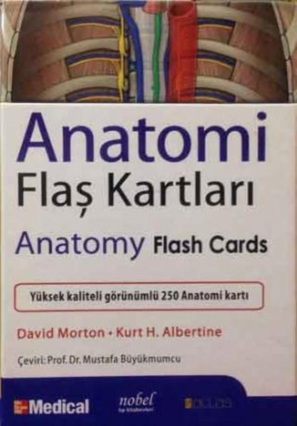 MORTON İNSAN ANATOMİSİ FLASH KARTLARI - Atlas Of Human Flash Cards - Atlas Yayın Dağıtım - Image 1