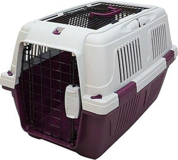 Strong CD3 Üstten Açılabilir Kedi-Köpek Taşıma Çantası Bordo 57x37x35cm - Petshopundan - Image 1