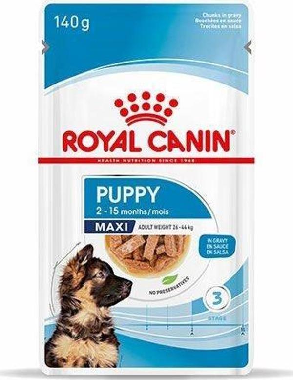 Royal Canin Maxi Puppy Gravy Yavru Köpek Konservesi 10 Adet 140 Gr - Petshopundan - Image 1