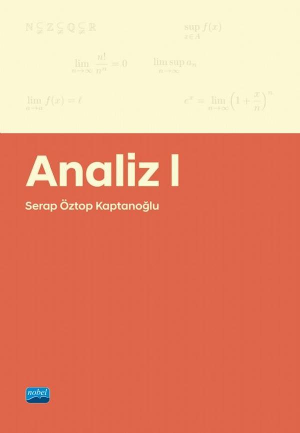 ANALİZ I - Nobel Akademik Yayıncılık - Image 1