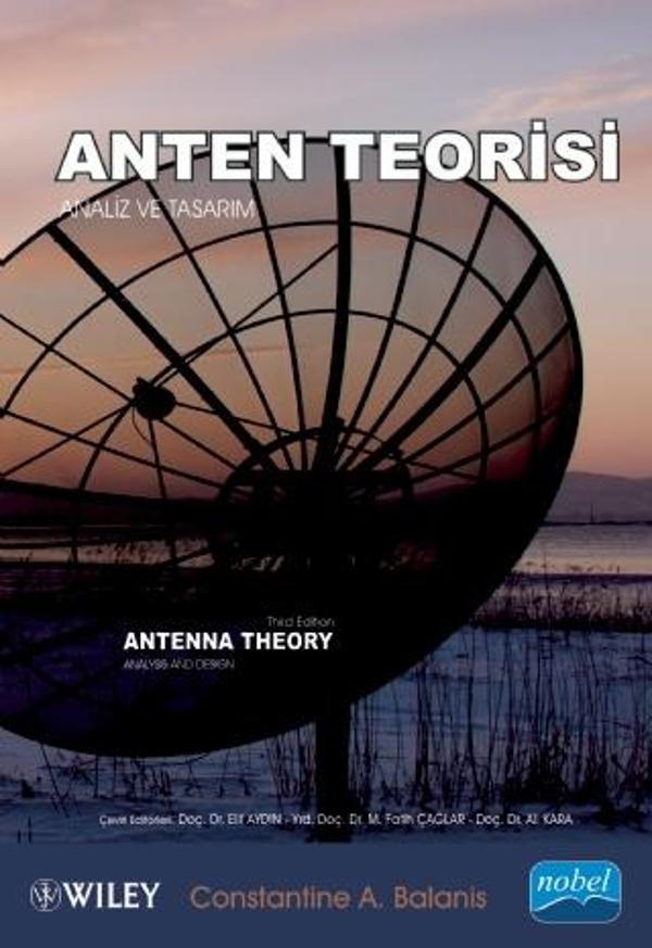 ANTEN TEORİSİ: Analiz ve Tasarım - Antenna Theory: Analysis and Design - Nobel Akademik Yayıncılık - Image 1