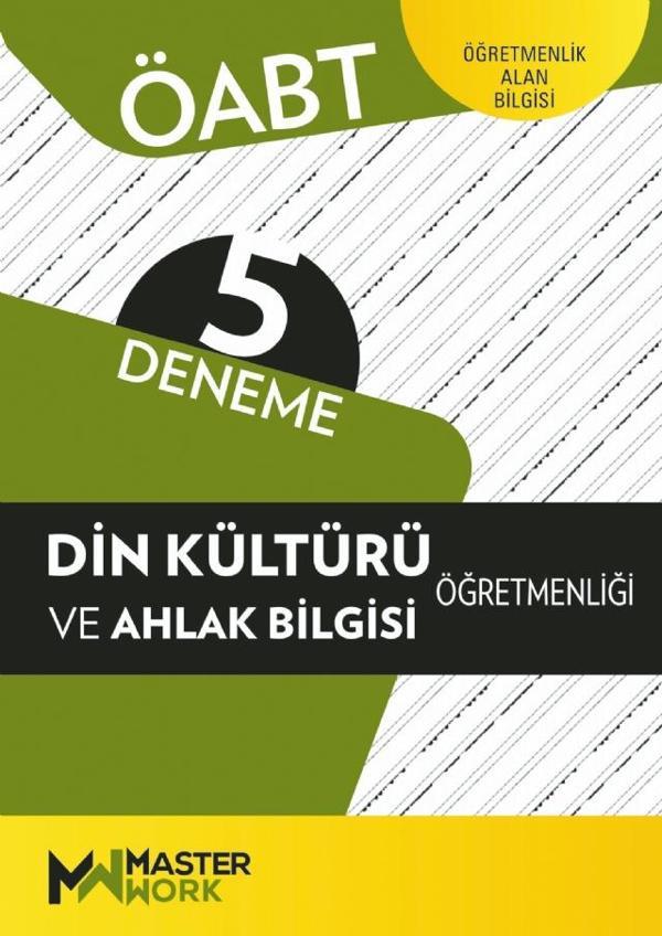 ÖABT - DİN KÜLTÜRÜ VE AHLAK BİLGİSİ ÖĞRETMENLİĞİ - 5 Deneme - Masterwork - Image 1