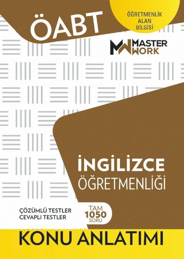 ÖABT - İNGİLİZCE ÖĞRETMENLİĞİ - Konu Anlatımı - Masterwork - Image 1