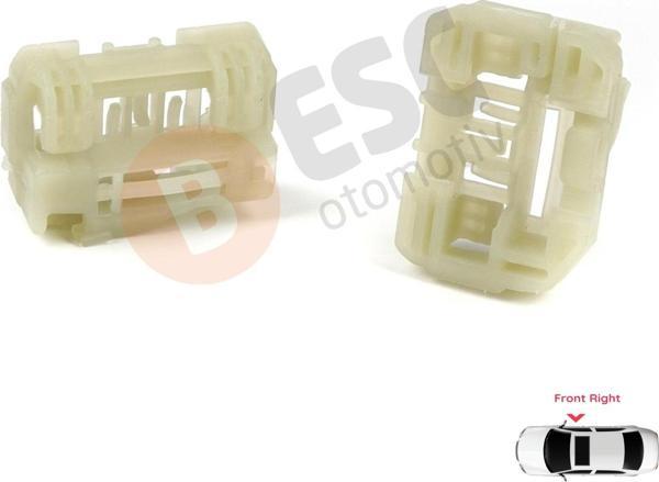 Hyundai i30 MK1 2007-2011 İçin 2 Adet Ön Sağ Cam Kaldırma Mekanizması Klipsi - Image 1