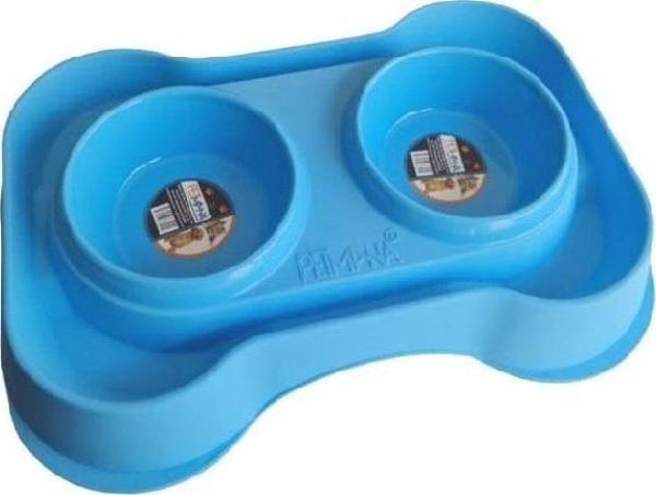 PETMANA PLASTİK MAMA KABI İKİLİ - Image 1