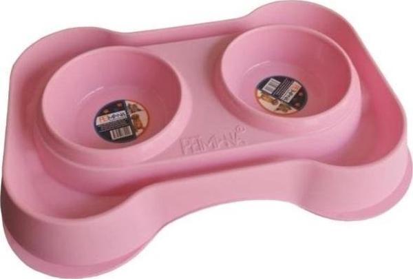PETMANA PLASTİK MAMA KABI İKİLİ - Image 1