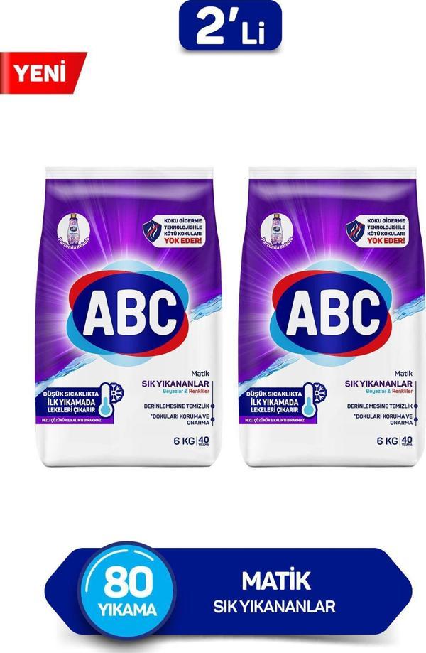 ABC Matik Sık Yıkananlar 6Kgx2 - Image 1