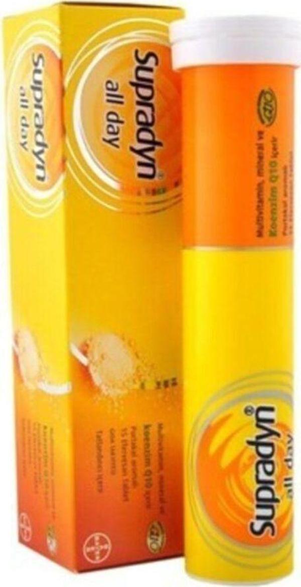 SUPRADYN Koenzim Q10 15 Efervesan Tablet 8699546020577 - Image 1