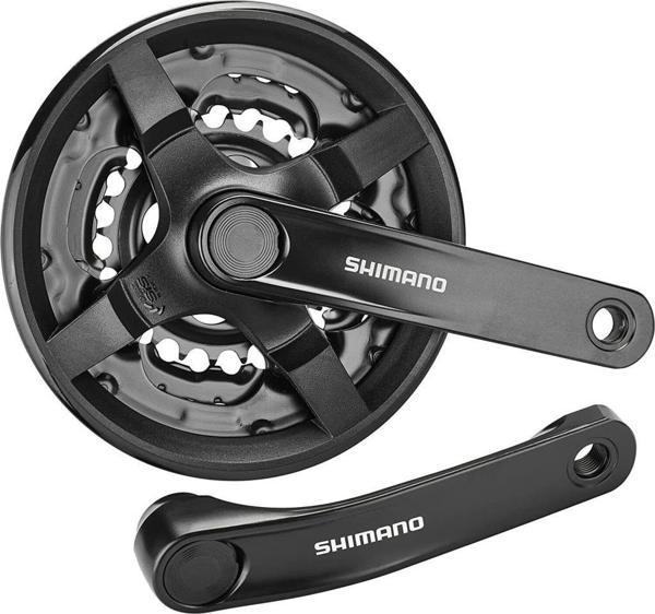 Shimano FC-TY301 Aynakol 33x7X8V Siyah 24/34/42T  170mm - Image 1