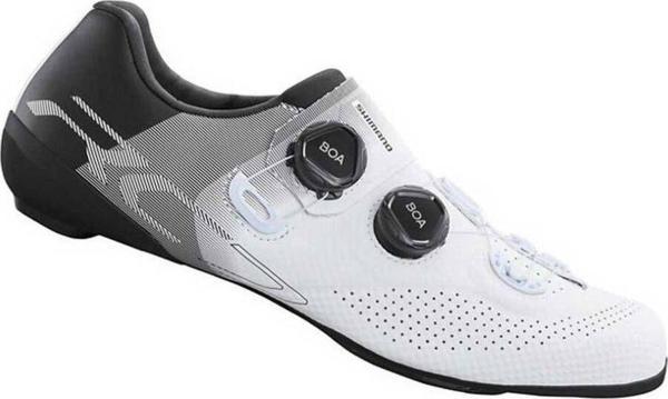 Shimano SH-RC702 SPD/SL Yol Bisileti Ayakkabısı 39 Numara Beyaz Siyah - Image 1