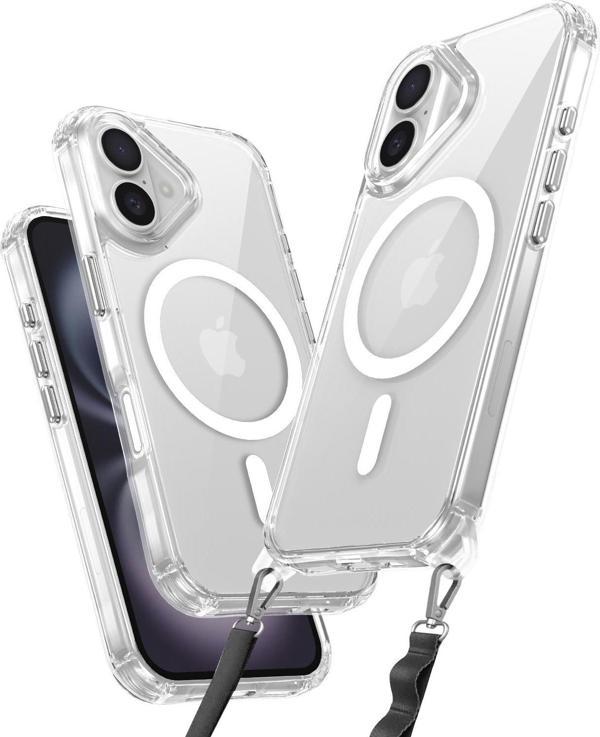 SHAZA Magsafe Clear Iphone 16 Şeffaf Kılıf - Image 1