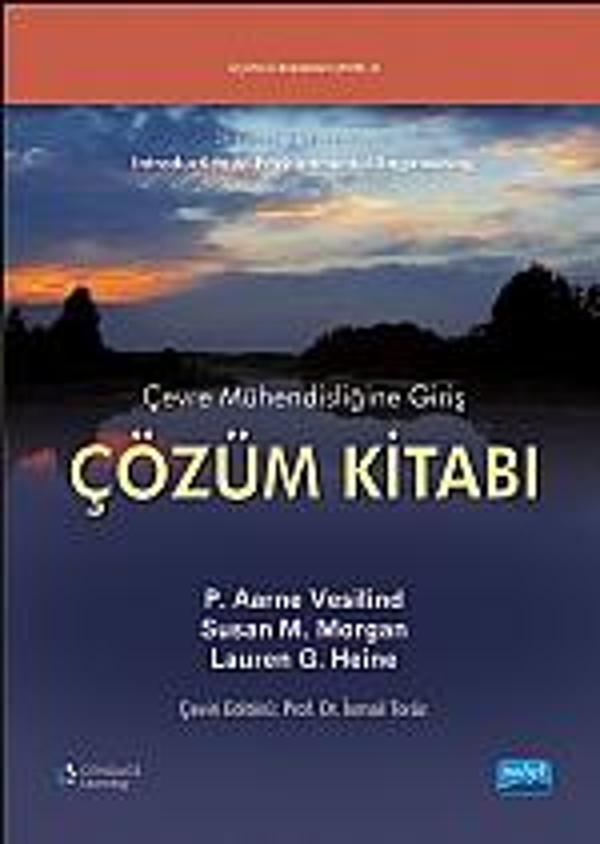 Çevre Mühendisliğine Giriş ÇÖZÜM KİTABI - SI 3. Basım  - INTRODUCTION TO ENVIRONMENTAL ENGINEERING   - Nobel Akademik Yayıncılık - Image 1