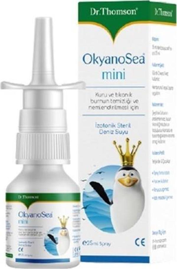 Dr. Thompson Okyanosea Mini Sprey Burun Spreyi 25 ml | İzotonik Steril Deniz Suyu - Image 1
