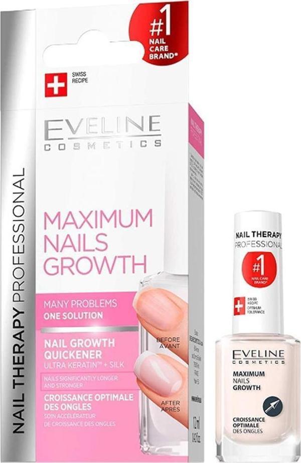 Eveline Maximum Nails Growth 12ml | Tırnak Bakımı - Image 1