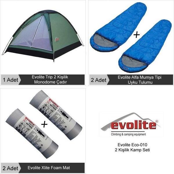 Evolite 2 Kişilik Eko Kampçılık Seti - Image 1