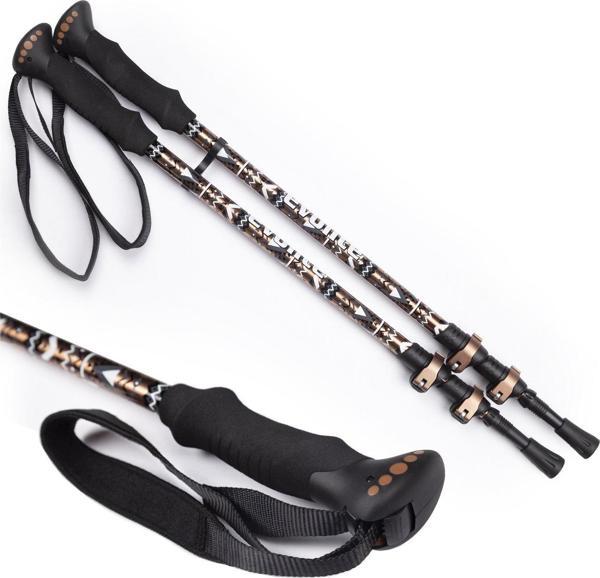 Evolite Golden Quick-Lock Dıştan Kilitli Trekking Batonu - Image 1