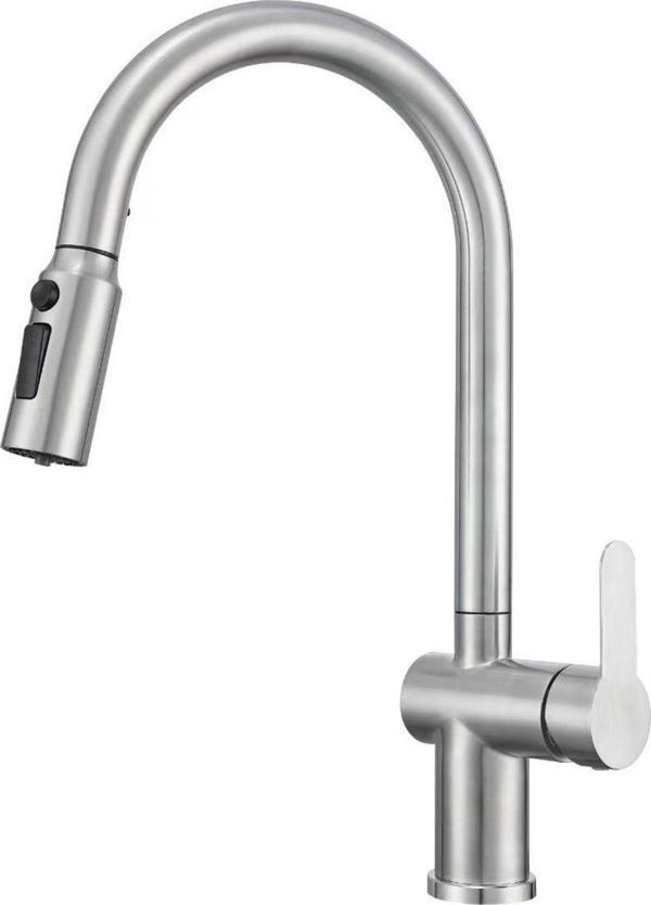 Fleko Riva Inox Scala Spiralli Arıtmalı Mutfak Eviye Bataryası - Image 1
