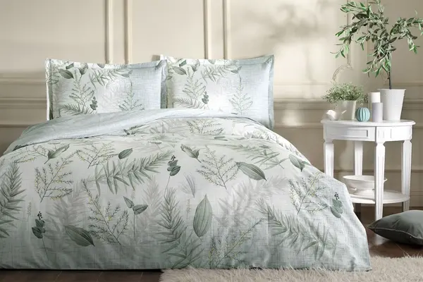 Özdilek Naturling Çift Kişilik Nevresim Takımı - Yesil - Image 1