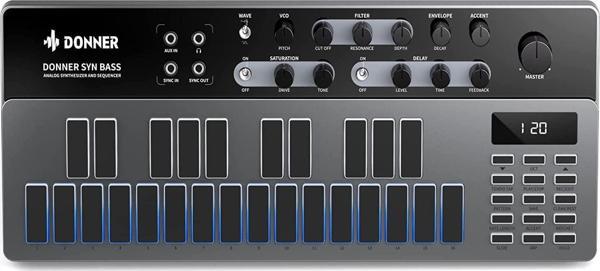 Donner B1 Analog Bass Synthesizer &amp; Sequencer - Image 1