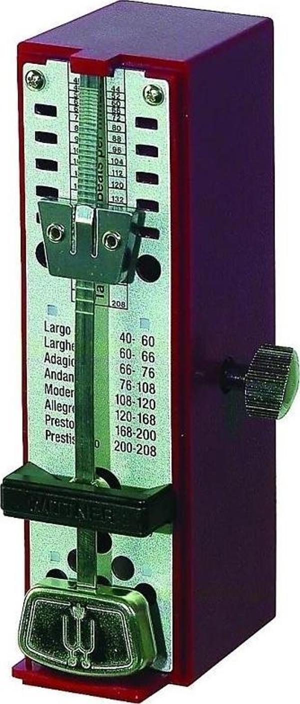 Wittner 903012 Taktell Piccolo Super-Mini Metronom (Ruby) - Image 1