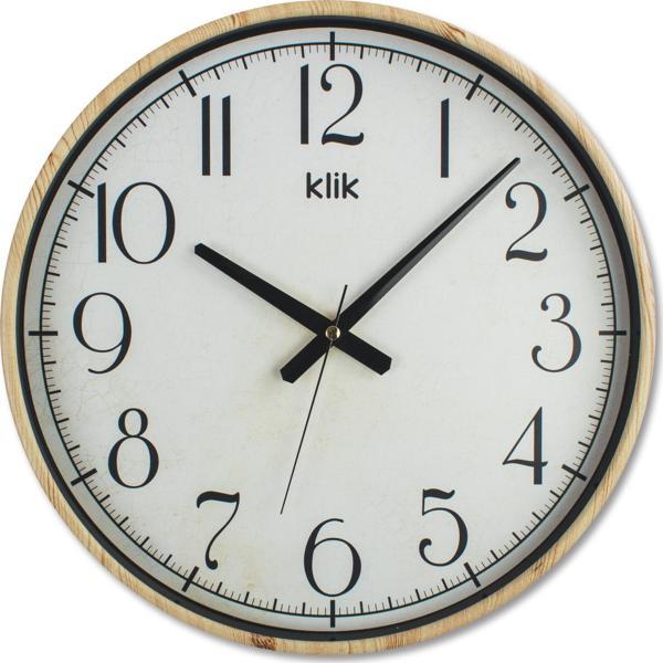 Klik Simplex Çam Duvar Saati  - Image 1