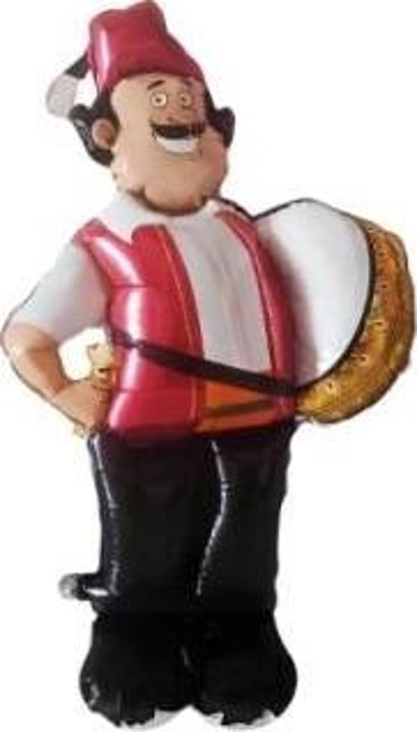 Ramazan Davulcusu Ayaklı Folyo Balon - Image 1