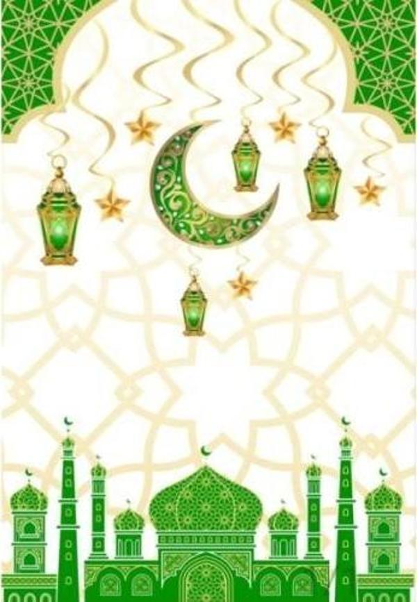 10'lu Sarkıt Ramazan Süsü Yeşil - Image 1