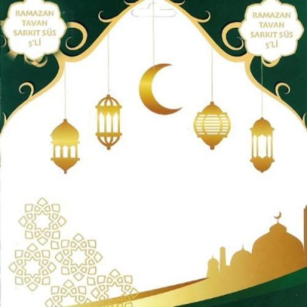 5'li Sarkıt Ramazan Süsü - Image 1