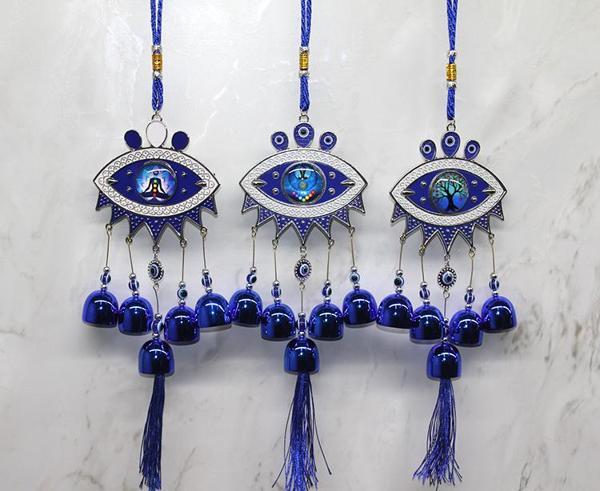 Metal Nazar Boncuğu Çan Alk3494 - Image 1