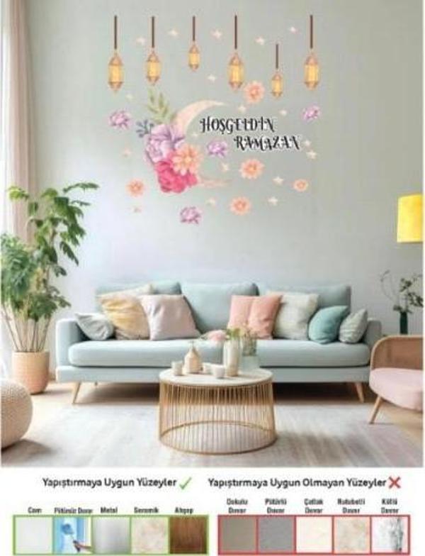 Ramazan Temalı Duvar Stickeri - Hoşgeldin Ramazan No 2 - Image 1