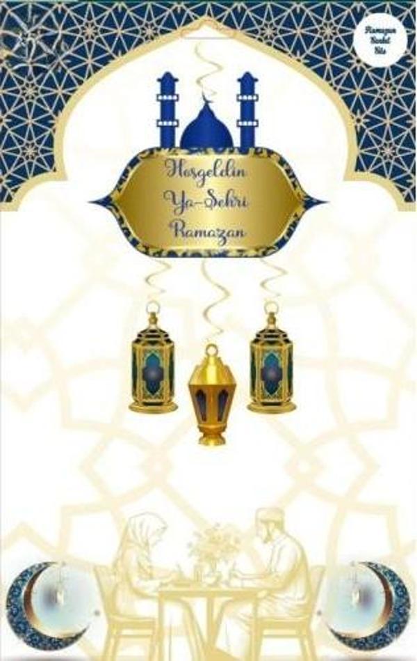 Sarkıt Ramazan Süsü Lacivert - Hoşgeldin Ya Şehri Ramazan - Image 1