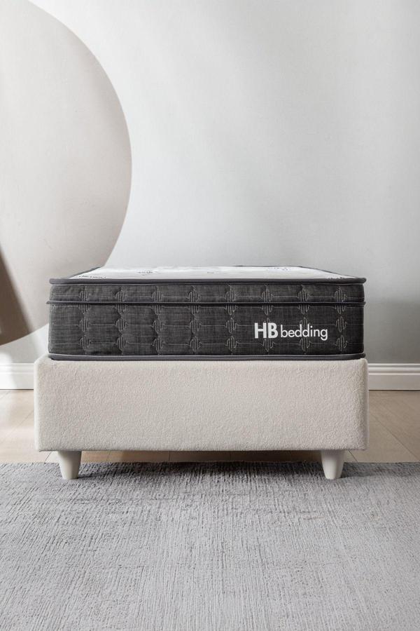 Hb Bedding | Aloeverest Ortopedik Yaylı Yatak | Ideal Uyku & Orta Sertlik | 23cm Kalınlık - Image 1