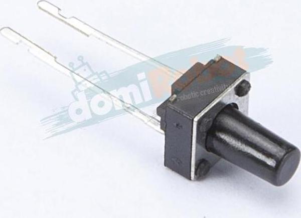 2 Pin Mini Push-Buton (Tuş Yüksekliği 6mm) - Image 1