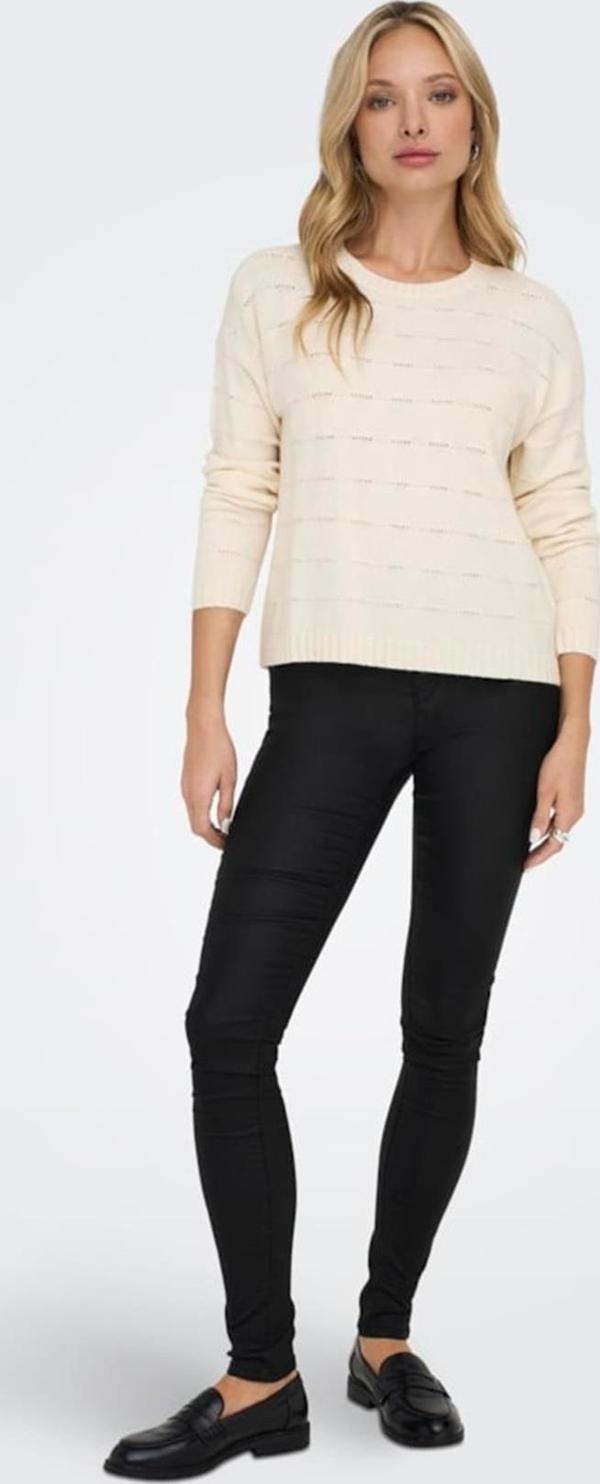ONLANNE K MID WAIST COATED PNT NOOS SİYAH - Image 1