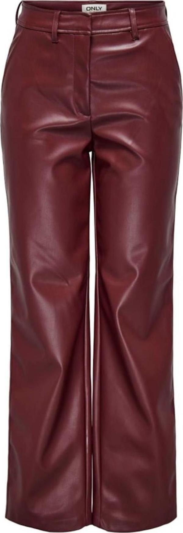 ONLIDINA HW FAUX LEATHER STR PANT CC PNT VİŞNE15324957  - Image 1