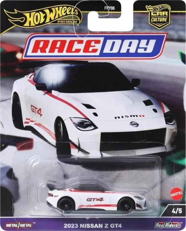 Hot Wheels Premium Race Day 2023 Nissan Z GT4 FPY86 HRV73 - Image 1