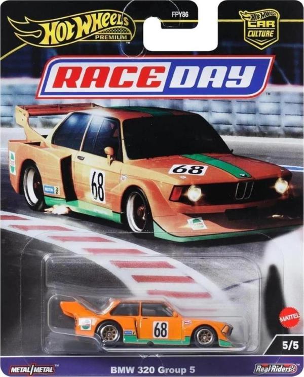 Hot Wheels Premium Race Day BMW 320 Group 5 FPY86 HRV94 - Image 1