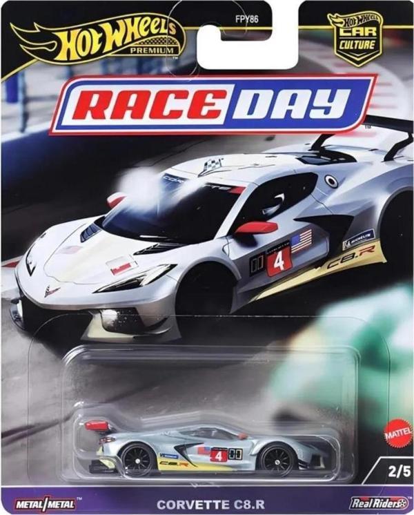 Hot Wheels Premium Race Day Corvette C8.R FPY86 HRV95 - Image 1