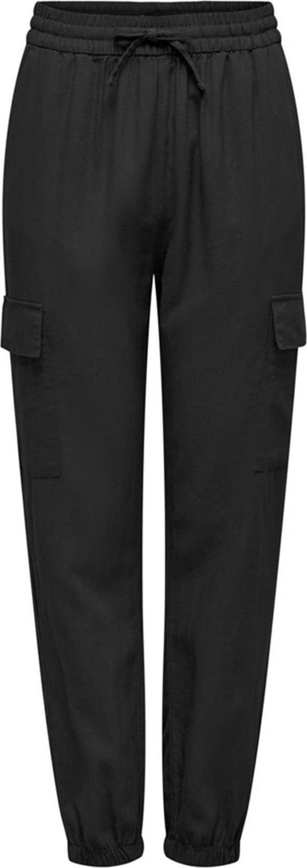 ONLY ONLCARO MW LIN PULL-UP CARGO PNT NOOS 15310987 SİYAH - Image 1
