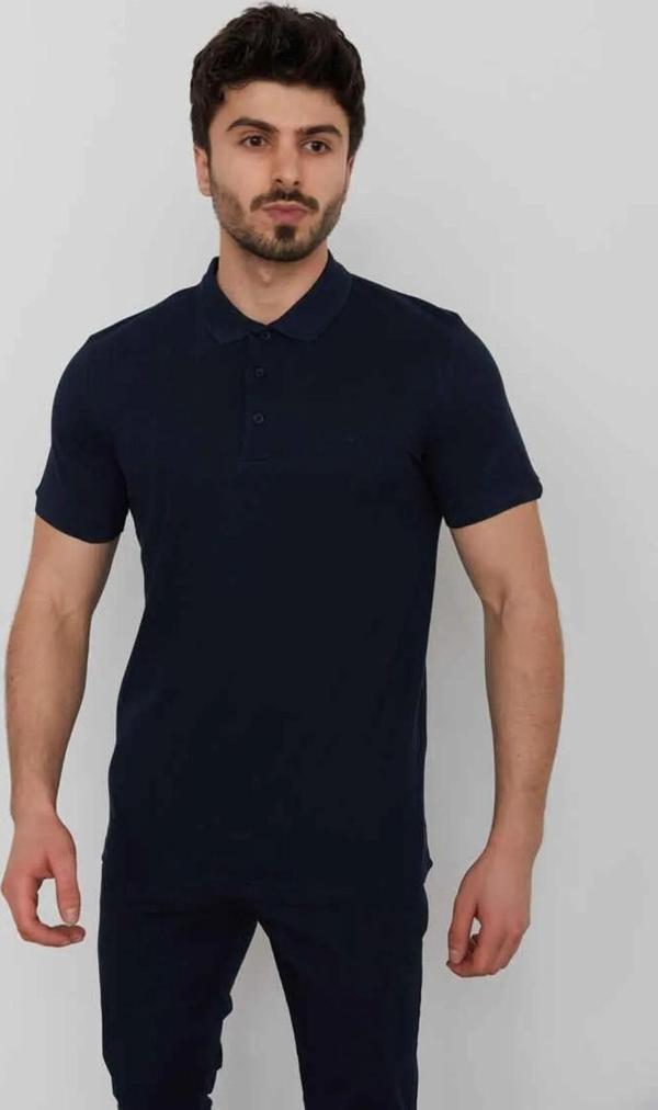 Cazador Erkek T-shirt Polo Yaka Pike  4613 Siyah - Image 1