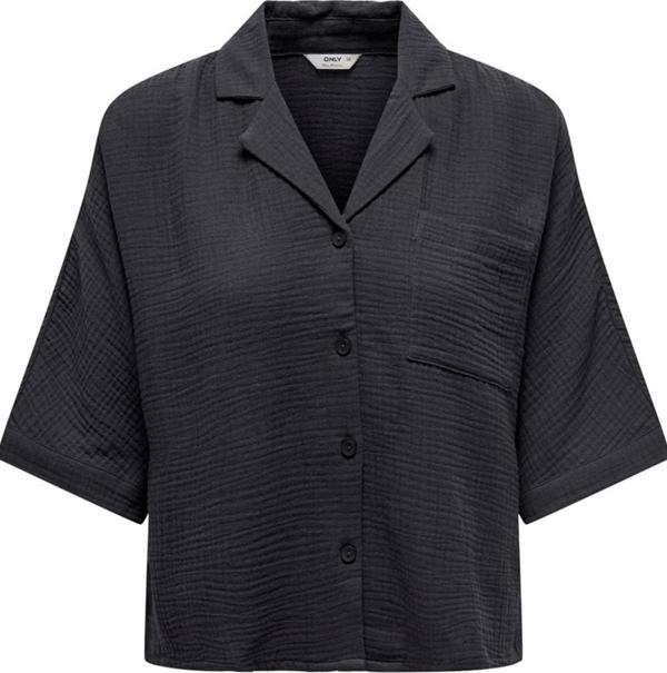 ONLY ONLTHYRA SS SHIRT NOOS WVN SİYAH - Image 1