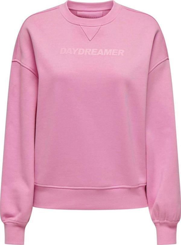 ONLSOFIA L/S WORD O-NECK SWT PEMBE15329876  - Image 1