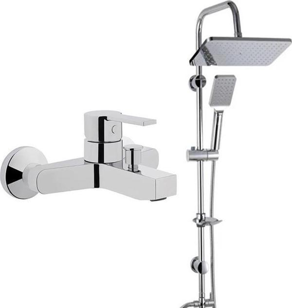 Artema Fold S Banyo Bataryası + Duxxa Mirage Tepe Duş Seti - Image 1