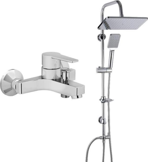Artema Nora S Banyo Bataryası + Duxxa Mirage Krom Tepe Duş Seti - Image 1