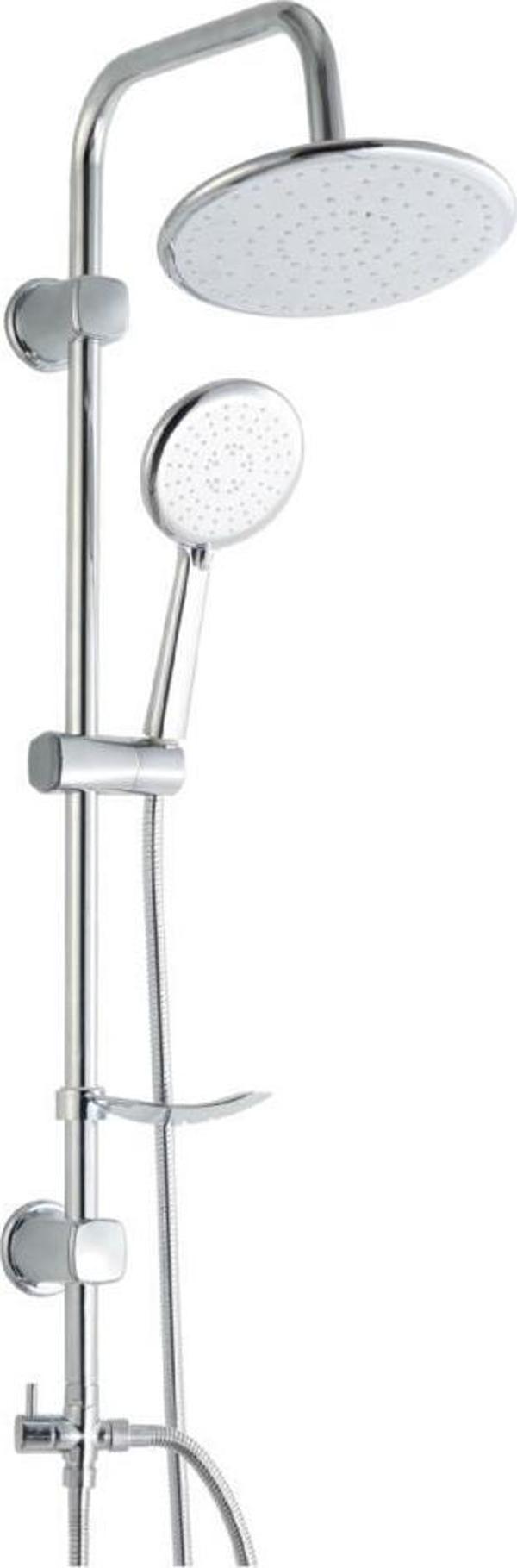 Duxxa Bolero 400 Krom Tepe Duş Sistemi, Robot Duş Seti - Image 1