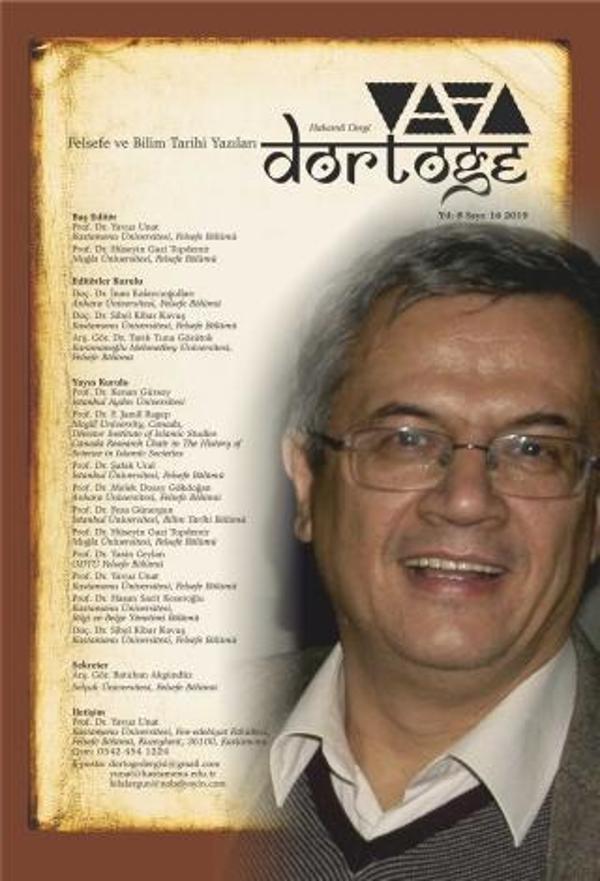 Dörtöğe Felsefe ve Bilim Tarihi Yazıları Hakemli Dergi Yıl:8 Sayı:16 - Nobel Akademik Yayıncılık - Image 1